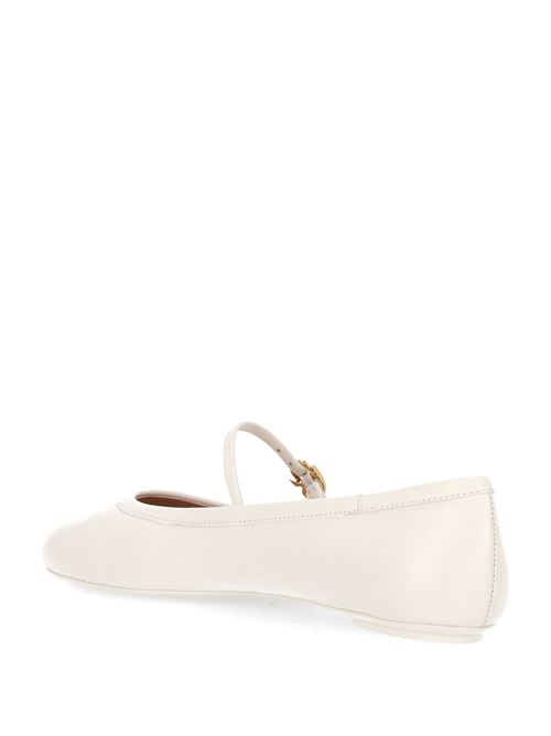 White nappa ballerina Gianvito Rossi | G2222305GOMNAPBIAN